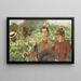 Die Weinlese - Georges-Marie-Julien Girardot — gerahmtes Bild an der Wand