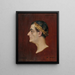 Portrait von Édouard de Max 1869-1924 - Georges Alexandre Lucien Boisselier — gerahmtes Bild an der Wand