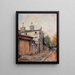 La maison de Balzac, rue Berton, Passy - Georges Aufray — gerahmtes Bild an der Wand