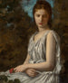 Mädchen mit Rose - Georges Bellenger — Ansicht des Kunstwerks