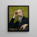 Selbstporträt - Georges-Daniel de Monfreid — gerahmtes Bild an der Wand