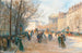 Paris Flâneure an der Madeleine - Georges Fraipont — Ansicht des Kunstwerks