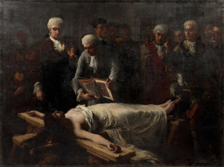 Georges Moreau de Tours - An ecstatic in the 18th century ordeal of the crucifixion.webp