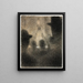 Café-concert - Georges Seurat — gerahmtes Bild an der Wand