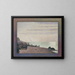 Abend in Honfleur - Georges Seurat — gerahmtes Bild an der Wand