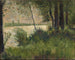 Ufer am grasbewachsenen Flussbett - Georges Seurat — Ansicht des Kunstwerks