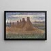 Heuhaufen - Georges Seurat — gerahmtes Bild an der Wand