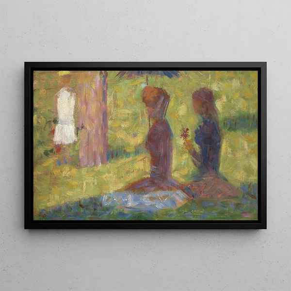 Georges Seurat - Study of Figures for La Grande Jatte.webp