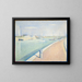 Der Kanal von Gravelines Petit Fort Philippe - Georges Seurat — gerahmtes Bild an der Wand