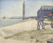 Der Leuchtturm von Honfleur - Georges Seurat — Ansicht des Kunstwerks