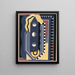 Collection Dekore und Farben Pl04 - Georges Valmier — gerahmtes Bild an der Wand