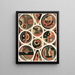 Collection Dekore und Farben Pl12 - Georges Valmier — gerahmtes Bild an der Wand