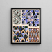 Collection décors et couleurs Pl16 - Georges Valmier — gerahmtes Bild an der Wand