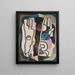 Veille - Georges Valmier — gerahmtes Bild an der Wand