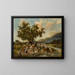 An der Oase - Georges Washington — gerahmtes Bild an der Wand