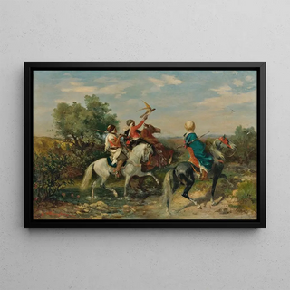 Georges Washington - La Chasse Au Faucon.webp