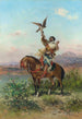 Der Falkner - Georges Washington — Ansicht des Kunstwerks