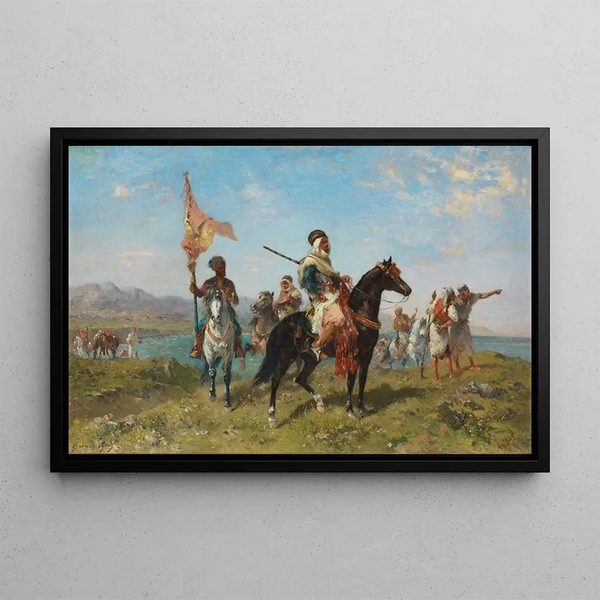 Der Entdeckergruppe - Georges Washington — gerahmtes Bild an der Wand
