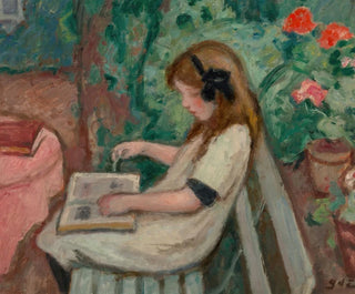 Georges dEspagnat - La lecture.webp