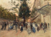 Der Boulevard der Kapuzinerstraße - Georges-Émile Carette — Ansicht des Kunstwerks