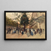 Der Boulevard der Kapuzinerstraße - Georges-Émile Carette — gerahmtes Bild an der Wand