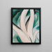 Georgia O'Keeffe — gerahmtes Bild an der Wand