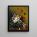 Stillleben mit Blumen - Georgius Jacobus Johannes van Os — gerahmtes Bild an der Wand