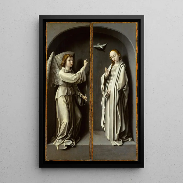 Gerard David - Archangel Gabriel The Virgin Annunciate.webp