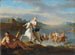 Clélie durchquert den Tiber - Gerard Hoet — Ansicht des Kunstwerks