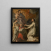 Saint Norbert erhält das Gewand seines Ordens - Gerard Seghers — gerahmtes Bild an der Wand