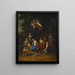 Bacchus und Pomona - Gerard de Lairesse — gerahmtes Bild an der Wand
