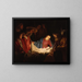 Anbetung der Hirten - Gerard van Honthorst — gerahmtes Bild an der Wand