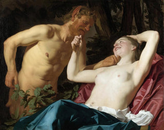 Gerard van Honthorst - Satyr and Nymph.webp