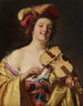 Der Geiger - Gerard van Honthorst — Ansicht des Kunstwerks