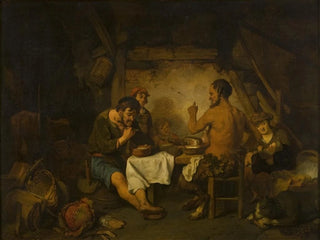 Gerbrand van den Eeckhout - The Story of the Farmer and the Satyr from Aisopus Fables.webp