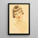 Elna Tegnér - Gerda Wegener — gerahmtes Bild an der Wand