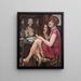 Königin der Herzen - Gerda Wegener — gerahmtes Bild an der Wand