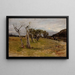 Abend im Wald - Gerhard Munthe — gerahmtes Bild an der Wand
