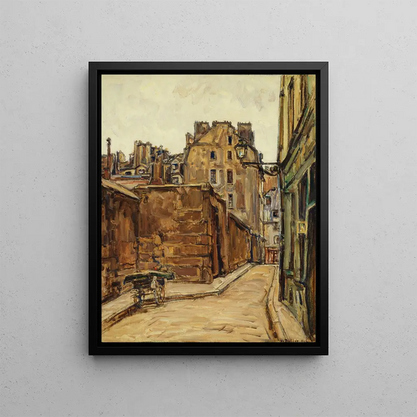Germain DavidNillet - La rue SaintJulienlePauvre.webp