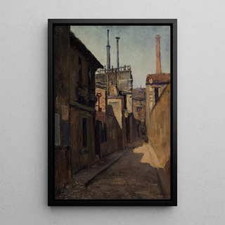 Germain Eugne Bonneton - Entre du passage Moret rue des Cordelires.webp