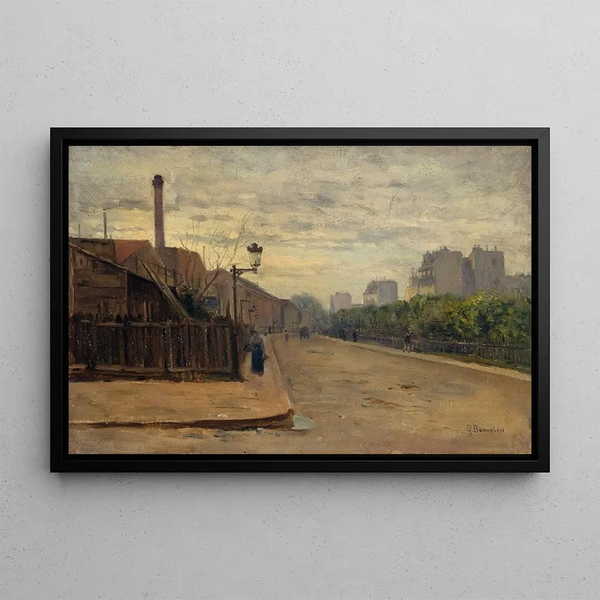 Germain Eugne Bonneton - La rue AugusteCain.webp