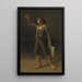 Kind des Volkes ruft Sieg 1793 - Germaine Dawis — gerahmtes Bild an der Wand