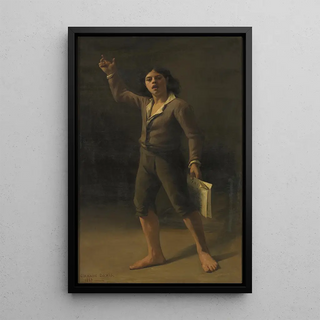 Germaine Dawis - Enfant du peuple criant une victoire 1793.webp