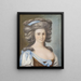 Portrait einer Urgroßmutter von Cornelia Hörster - Deutsche Schule — gerahmtes Bild an der Wand