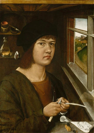 German School - Portrait of a Young Artist.webp