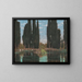 Der Kiefernteich in der Villa Falconieri - Gerolamo Cairati — gerahmtes Bild an der Wand