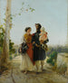 Der Rückkehr des Feldes - Gerolamo Induno — Ansicht des Kunstwerks