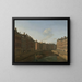 Ansicht der Gouden Bocht in der Herengracht von Osten - Gerrit Adriaensz Berckheyde — gerahmtes Bild an der Wand