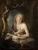 Marie-Madeleine Bußfertige in der Wüste - Gerrit Dou — Ansicht des Kunstwerks