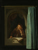 Mann rauchend Pfeife - Gerrit Dou — Ansicht des Kunstwerks